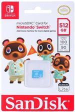 Sandisk NINTENDO SWITCH mSDXC 512GB V30 UHS-I U3