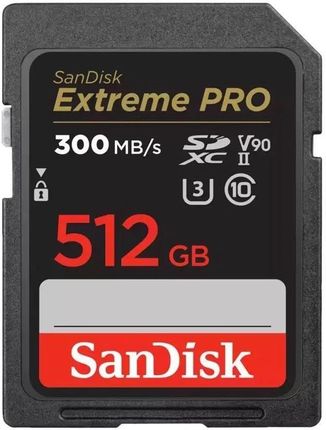 Sandisk Extreme PRO SD - 300MB/s - 512GB