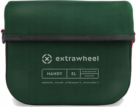 Torba Na Kierownicę Extrawheel Handy Polyester 5L Green Black
