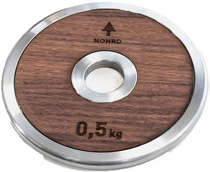 Obciążenie NOHRD WeightPlate 0,5kg Oak Vintage