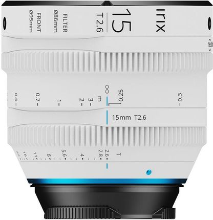 Irix Obiektyw Cine 15mm T2.6 Biały do Canon RF Metric