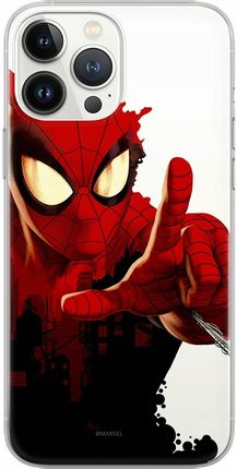 Ert Group Etui Do Samsung A21S Spider Man 006 Marvel Nadruk Częściowy Bezbarwny