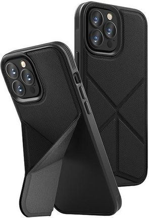 Uniq Etui Transforma Iphone 13 Pro Max 6 7" Czarny Ebony Black Magsafe