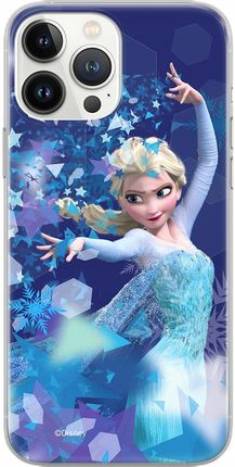 Ert Group Etui Do Apple Iphone 6 6S Elsa 011 Disney Nadruk Pełny Niebieski