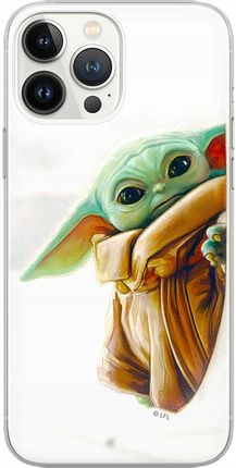 Ert Group Etui Do Samsung A34 5G Baby Yoda 016 Star Wars Nadruk Pełny Biały