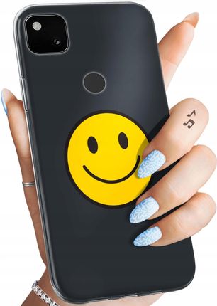 Hello Case Etui Do Google Pixel 4A Uśmiech Smile Emoji Obudowa Pokrowiec Case