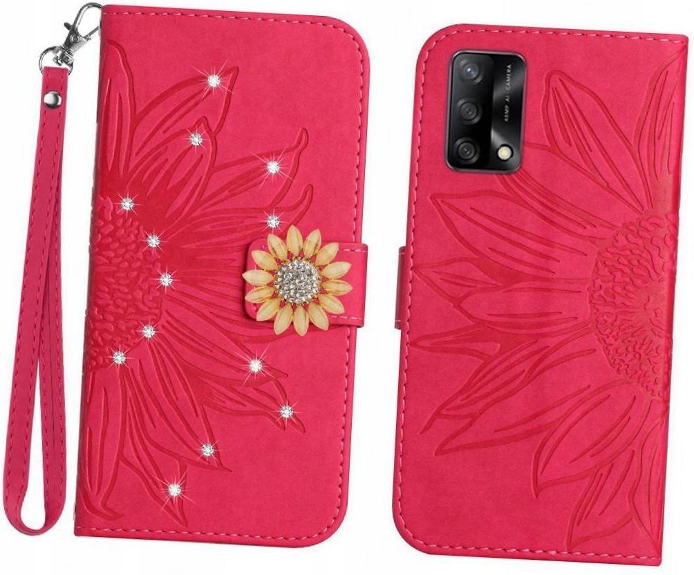 NEINEI Cover per OPPO A74 5G/A54 5G,Custodia Flip Case in Pelle con