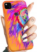 Hello Case Etui Do Google Pixel 4A Neonowe Neon Jaskrawe Obudowa Pokrowiec Case