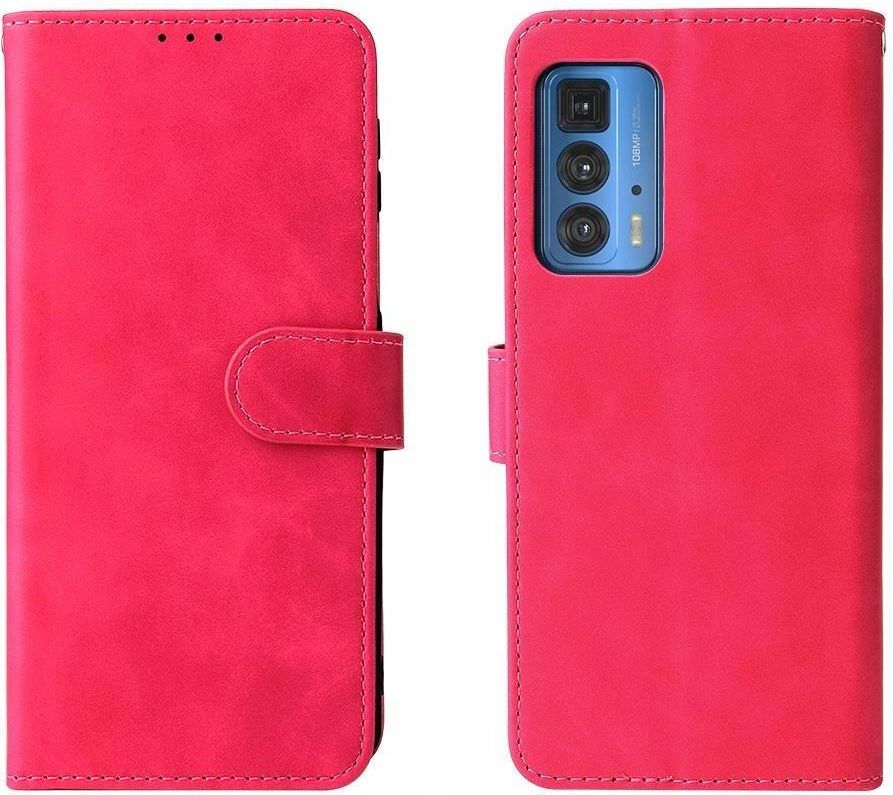 32nd Serie Classica 2.0 - Custodia a Portafoglio in Pelle Vera per Motorola Edge 40 Neo, Case con Slot per Sched di Blocco RFID, Chiusura Magnetica e Supporto Integrato - Nero
