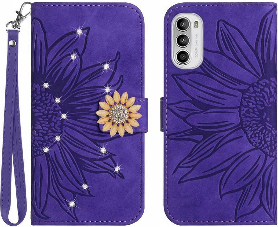 MOJIA Cover Per Motorola Moto G52 4G/G82 5G - Custodia Portafoglio In PU Con Supporto E Slot Per Schede, Antiurto Nero