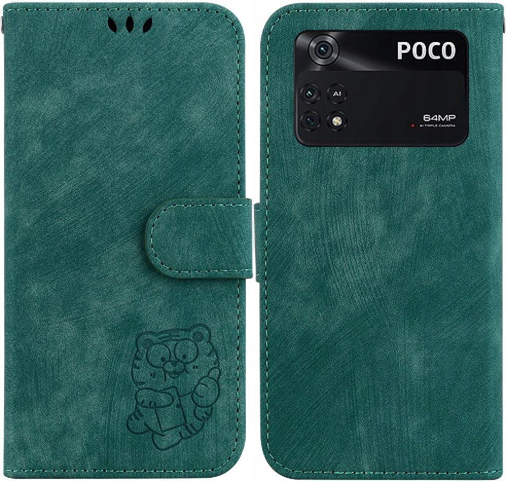 Cover Per Xiaomi Poco M4 Pro 4G Con Protezione Fotocamera Scorrevole E Supporto Magnetico: Custodia Antiurto Nera