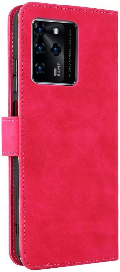 WEIOU Custodia A Libro In Pelle PU Per ZTE Blade V30: Con Goffratura Farfalla, Portafoglio, Slot Carte E Funzione Stand (Viola Scuro)