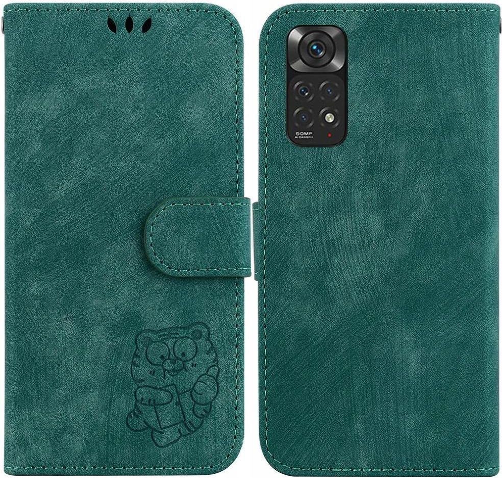 Custodia NEINEI Per Xiaomi Redmi Note 11 4G/11S - Cover Militare Antiurto Con Protezione Fotocamera Scorrevole E Supporto Magnetico, Verde