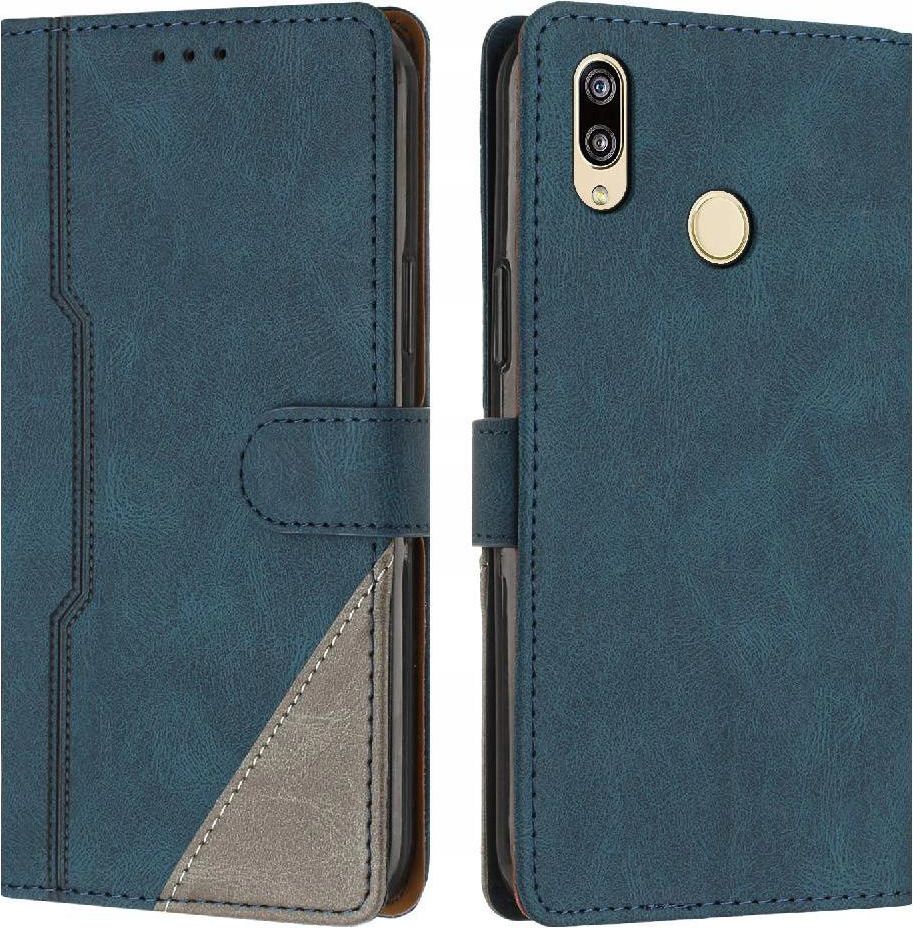 Coque Huawei Y6 2019 PU Cuir Portefeuille Housse étui Fermeture Magnétique Fentes Cartes - View #8