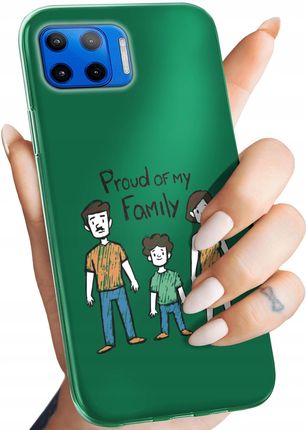 Hello Case Etui Do Motorola Moto G 5G Plus Rodzina Familia Dom Obudowa Pokrowiec