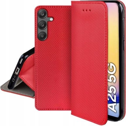 Case Etui Do Samsung Galaxy A25 5G Smart Magnet Portfel Szkło Szybka 9H