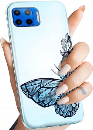 Hello Case Etui Do Motorola Moto G 5G Plus Motyle Butterfly Barwne Obudowa Case