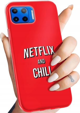 Hello Case Etui Do Motorola Moto G 5G Plus Netflix Seriale Filmy Kino Obudowa
