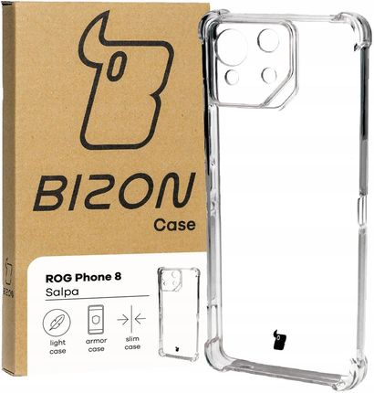 Bizon Przezroczyste Etui Do Asus Rog Phone 8 Miękki Case Plecki Cover