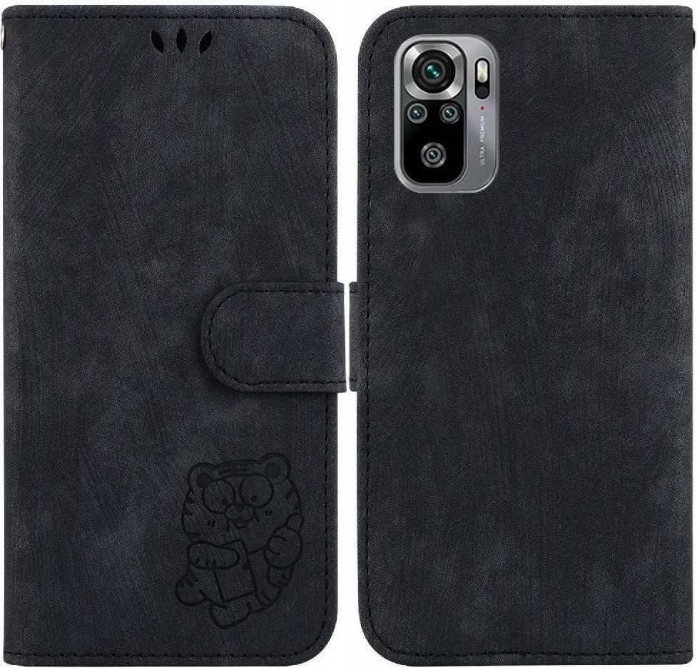 Custodia Per Xiaomi Redmi 12 4G Con Glitter Sfumati – Cover Trasparente In TPU Con Foglio Intercambiabile, Paraurti Morbido E Antiurto, Nero
