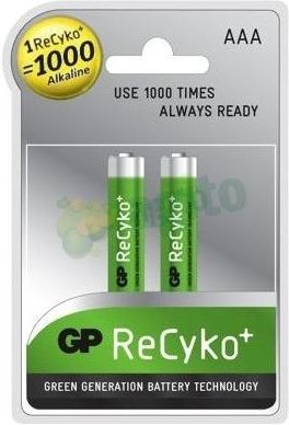 GP Recyko + 2x850mAh AAA/R03