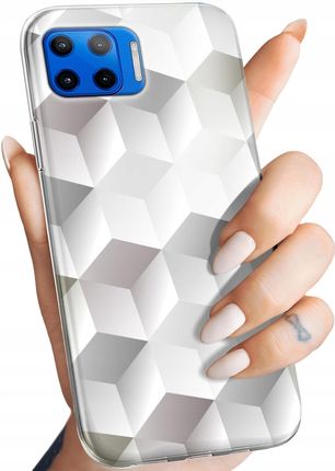 Hello Case Etui Do Motorola Moto G 5G Plus 3D Geometryczne Iluzja Obudowa Case