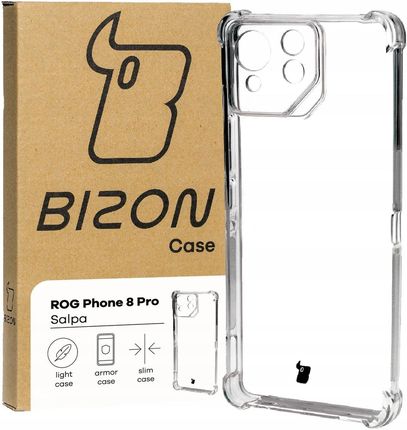 Bizon Przezroczyste Etui Do Asus Rog Phone 8 Pro Plecki Obudowa Cover