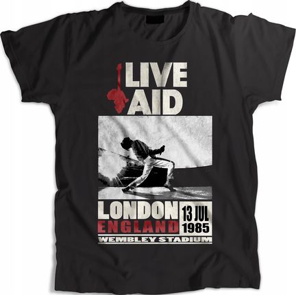 Queen koszulka damska Live Aid Freddie Mercury L