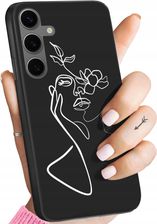 Hello Case Etui Matowe Do Samsung Galaxy S24 Plus Line Art Kreska Linia Obudowa