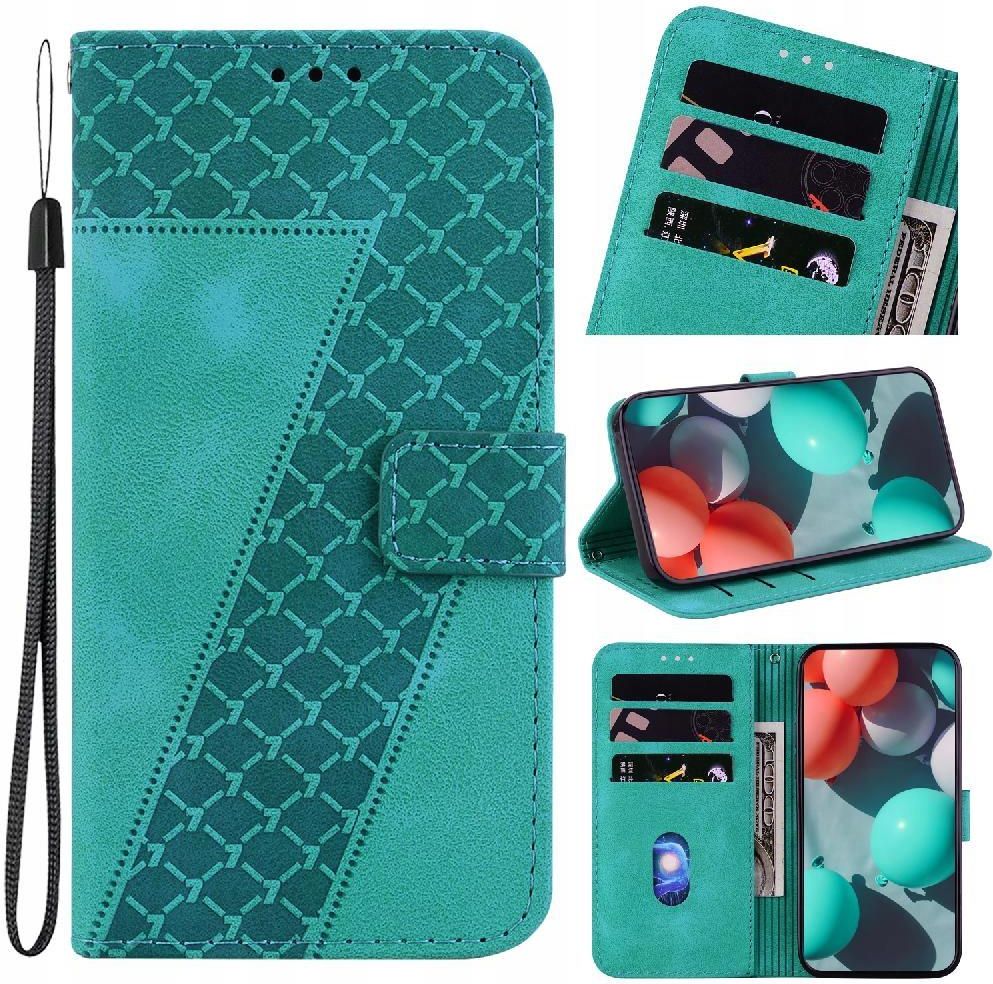 Custodia Shantime A Portafoglio Con Chiusura Magnetica Per OPPO Reno 2Z / Reno 2F – Cover In Pelle PU E Tessuto Oxford, 3 Slot Per Carte E Supporto Per Video - 3