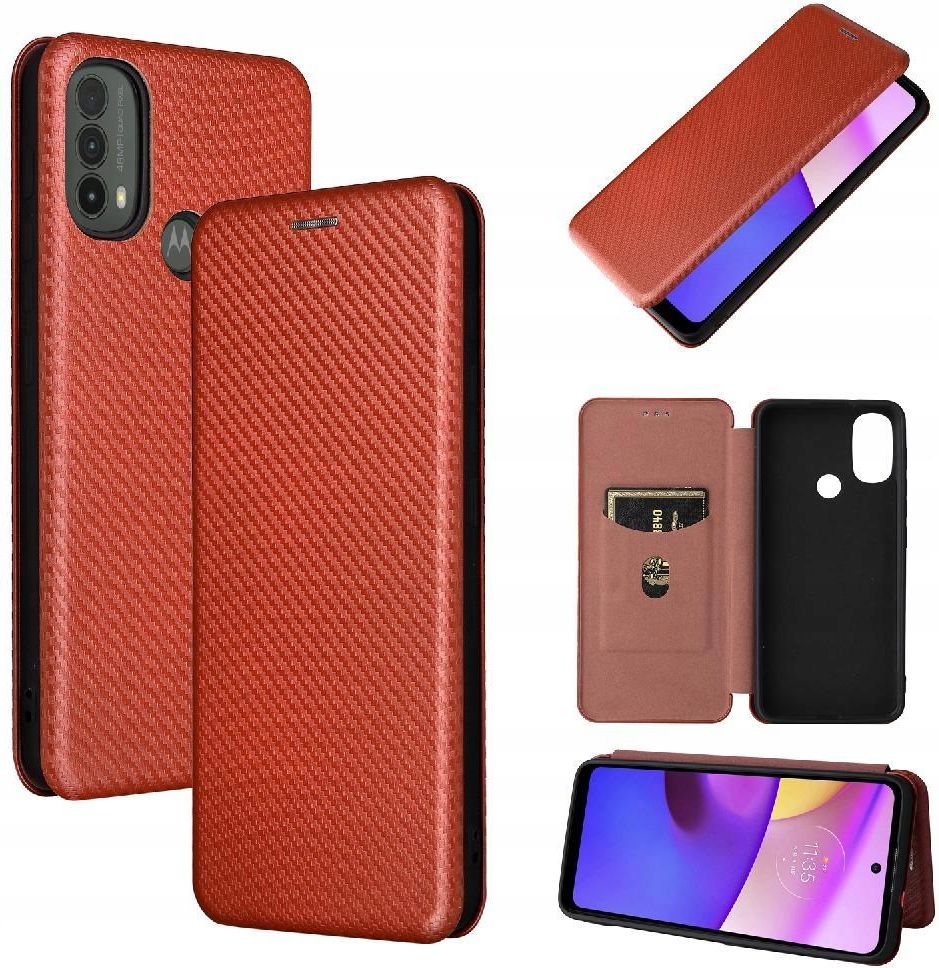 GLANDOTU Cover Motorola Moto E20 / E30 / E40 Custodia pelle [Morbido TPU] [Magnet] [Slot per schede], Premium Flip Libro per Cover Motorola E20 / E30 / E40 Custodia (Farfalla blu