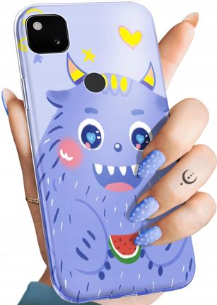 Hello Case Etui Do Google Pixel 4A Potwory Potwór Monster Obudowa Pokrowiec Case