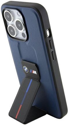 Bmw Bmhcp15Lgspbiv Iphone 15 Pro 6 1" Granatowy Navy Hardcase M Grip Stand Bicolor