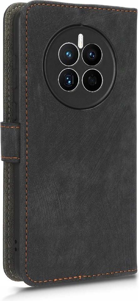 Akashi Etui Folio Porte Carte Noir Huawei Mate 20 - Coque téléphone