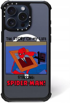 Ert Group Etui Do Apple Iphone 13 Spider Man 036 Marvel Magsafe Przeźroczysty