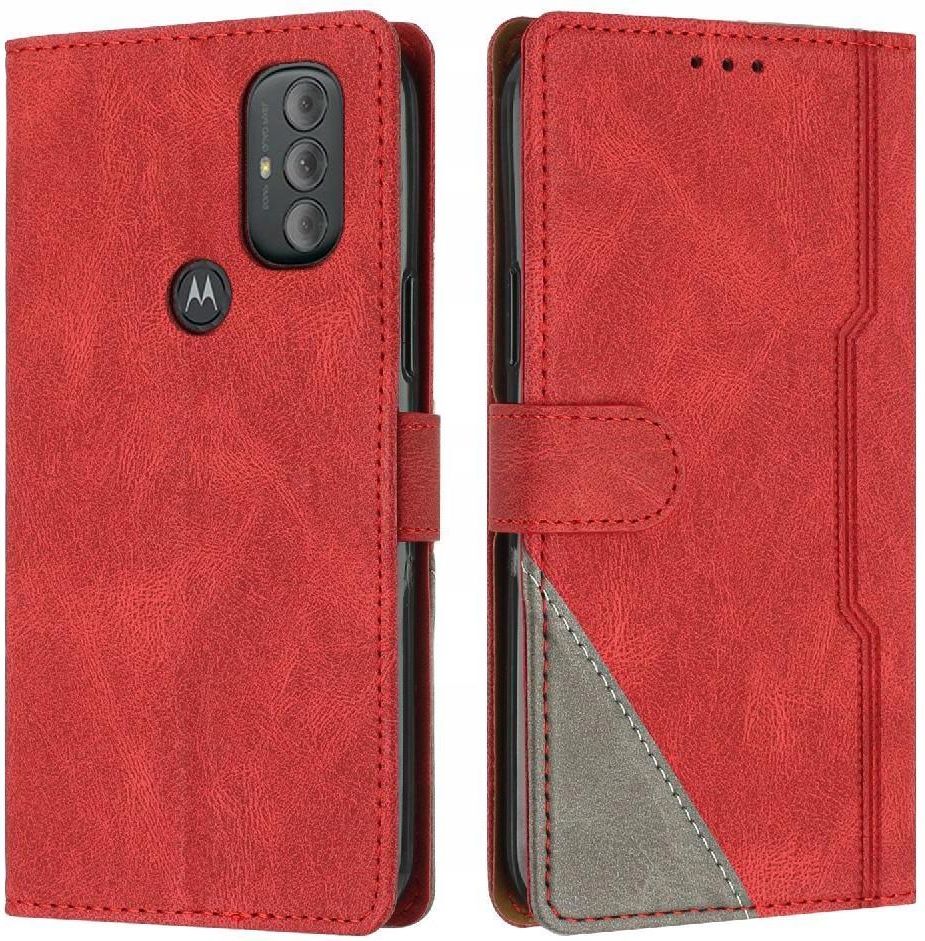 Custodia Flip in Tessuto Oxford e Pelle PU Compatibile con Motorola Moto G7 Power, Cover Protettiva con Chiusura Magnetica e Tasche per Carte