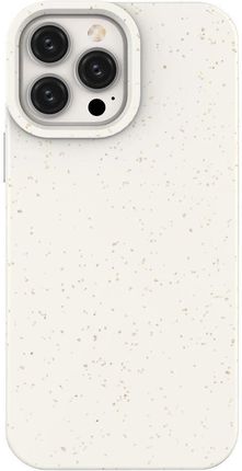 Hurtel Eco Case Etui Iphone 14 Plus Silikonowy Degradowalny Pokrowiec Białe