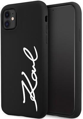 Karl Lagerfeld Etui Silicone Signature Do Apple Iphone 11 Xr Czarny