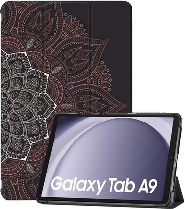 Supero Etui Slimcase Case Do Samsung Galaxy Tab A9 Sm X115 Brązowe Z Motywem