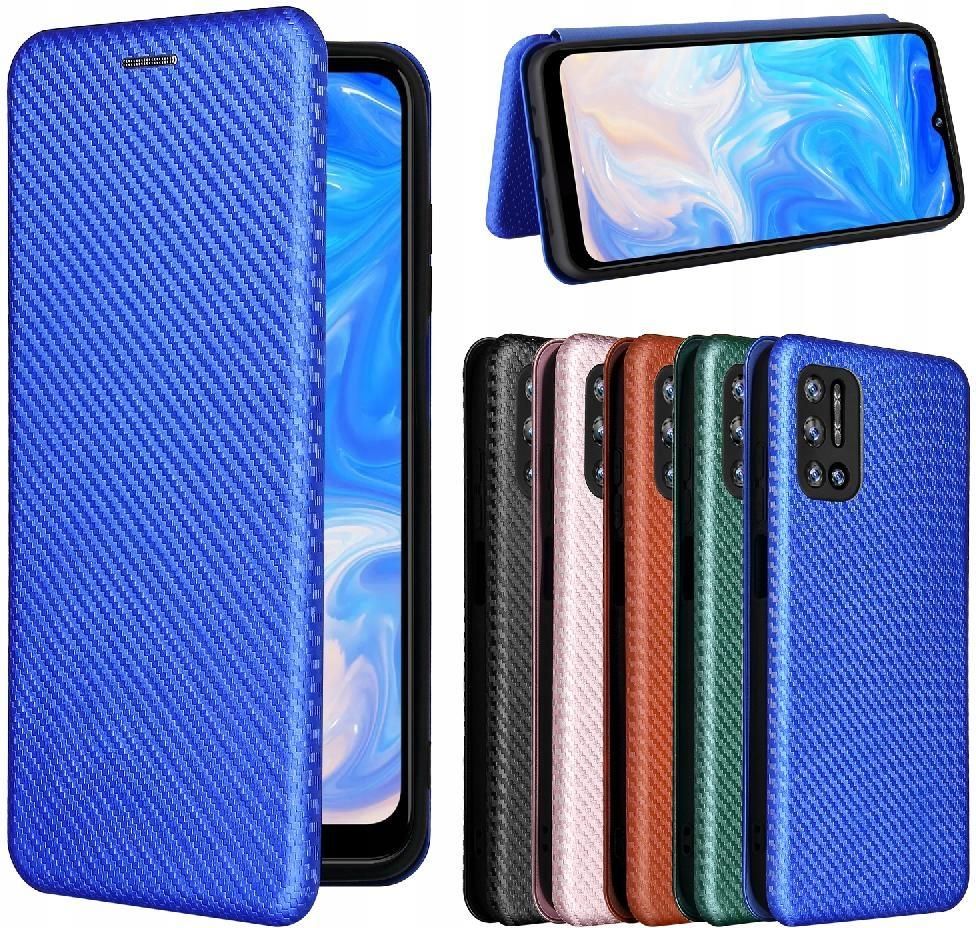 Portemonnee Hoesje Geschikt voor iPhone 15 Pro Max - Back Cover met Pasjeshouder - Telefoonhoesje voor Pinpas - Kaarthouder op Achterkant - Case met Magneet voor Auto Houder Donkerblauw