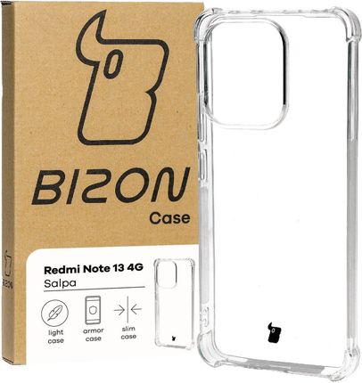 Bizon Etui Case Salpa Do Xiaomi Redmi Note 13 4G Przezroczyste