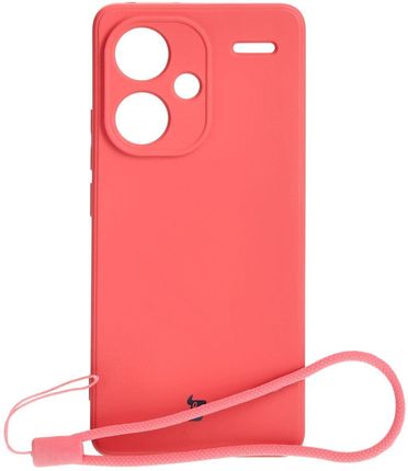 Bizon Etui Case Silicone Sq Do Xiaomi Redmi Note 13 Pro 5G Brudny Róż