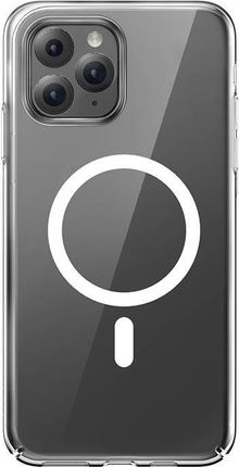 Baseus Etui Ochronne Magnetic Crystal Clear Do Iphone 11 Pro Transparentne Szkło Hartowane Zestaw Czyszczący