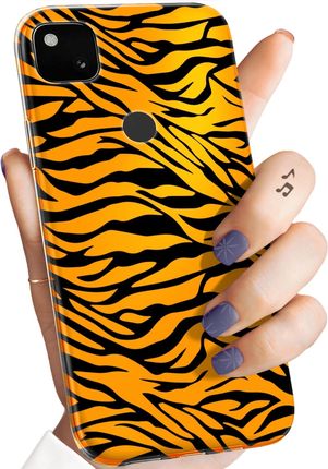 Hello Case Etui Do Google Pixel 4A Tygrys Tygryesk Tiger Obudowa Pokrowiec Case