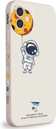 Nemo Etui Iphone 13 Pro Astronauta Nasa Kremowe