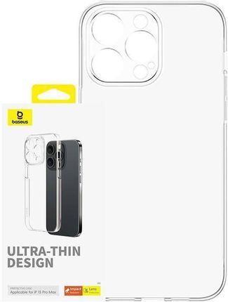 Baseus Etui Apple Iphone 15 Pro Max Os Lucent Series Transparentne