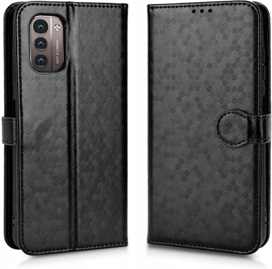 Sprawa Dla Nokia G21 G11 Skórzany Portfel Geometryczny Wzór Zapięcie ...