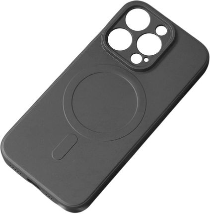 Hurtel Silikonowe Magnetyczne Etui Iphone 13 Pro Max Silicone Case Magsafe Czarne