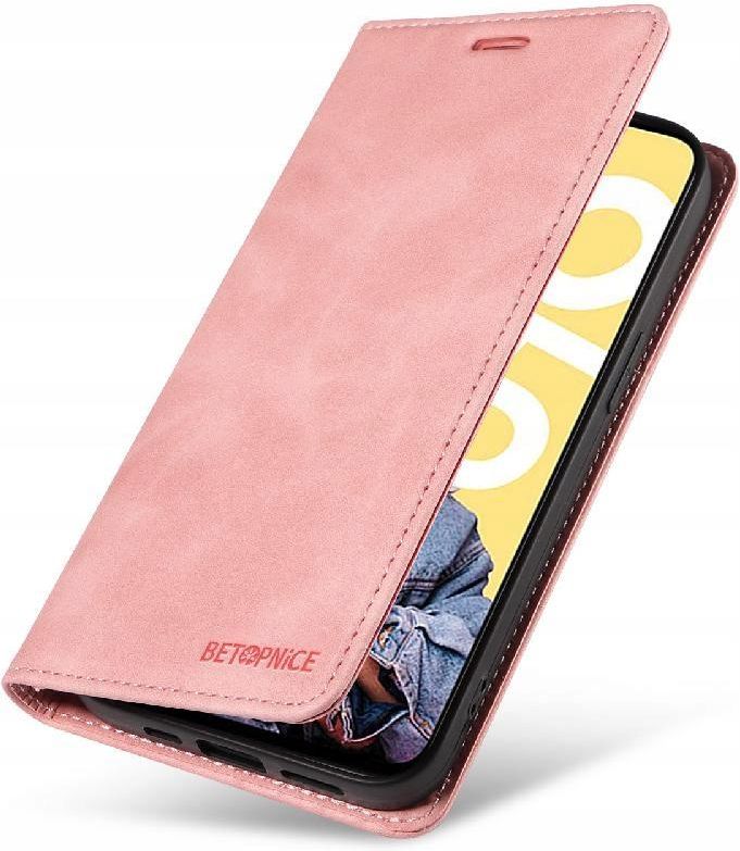 HAOYE Leather Folio Funda para Realme C55, PU + TPU Flip Carcasa de Cuero Libro Protector con Magnético y Ranuras para Tarjetas y Plegable de Soporte, Negro