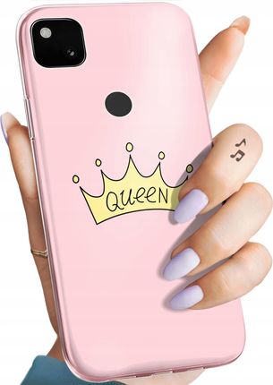 Hello Case Etui Do Google Pixel 4A Księżniczka Queen Princess Obudowa Pokrowiec